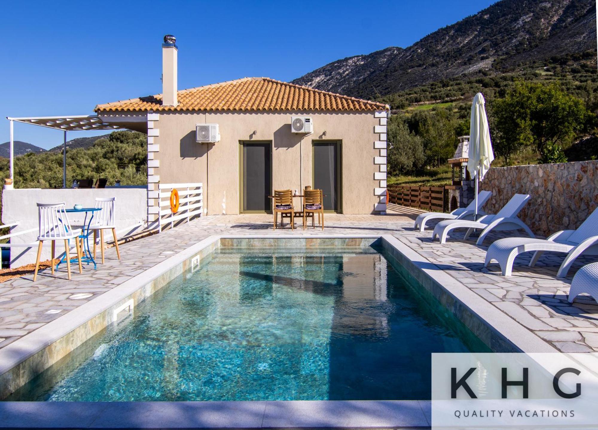 Skoumas Villa Surrounded By Olive Trees! Vlachata 外观 照片