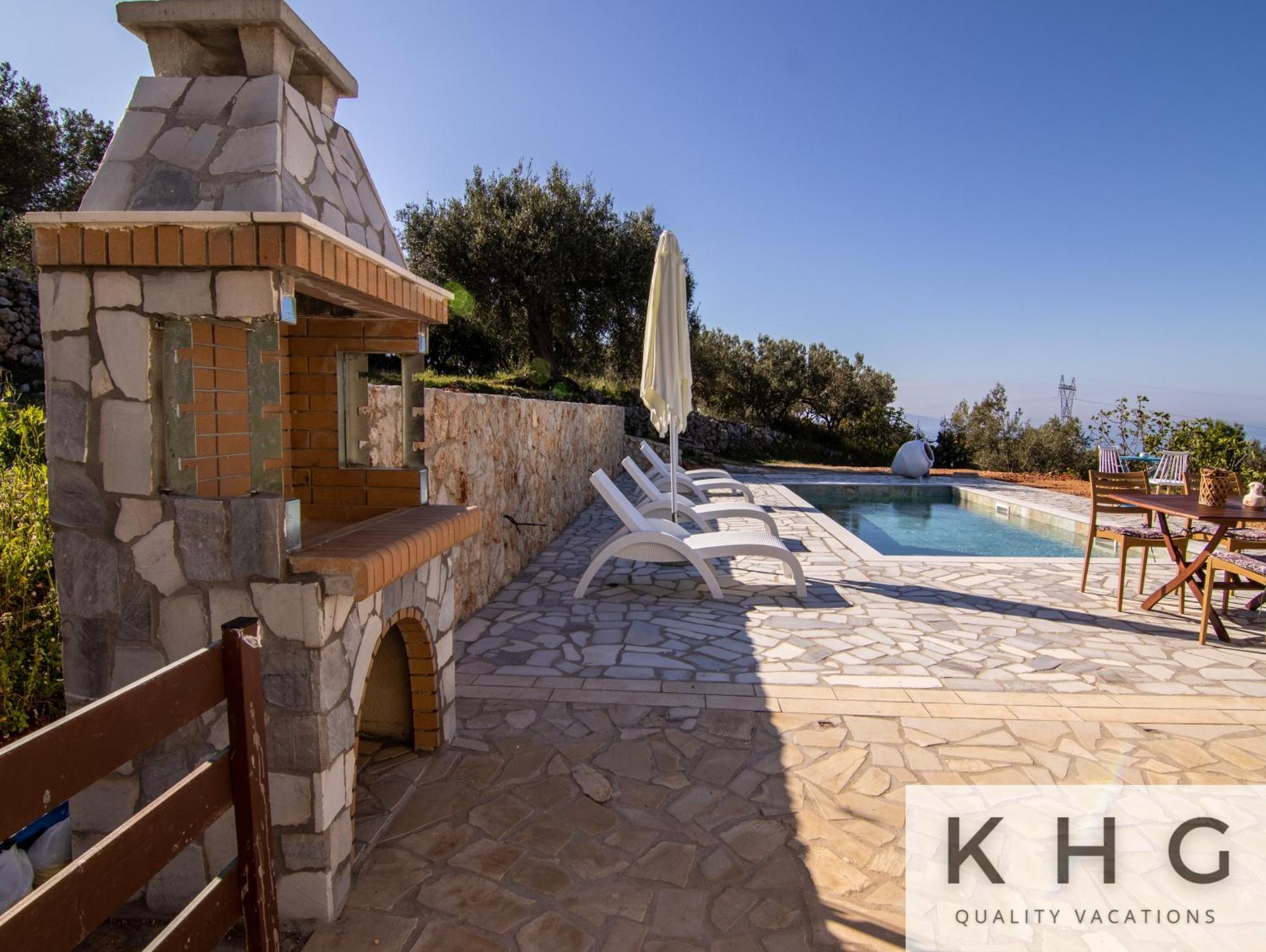 Skoumas Villa Surrounded By Olive Trees! Vlachata 外观 照片