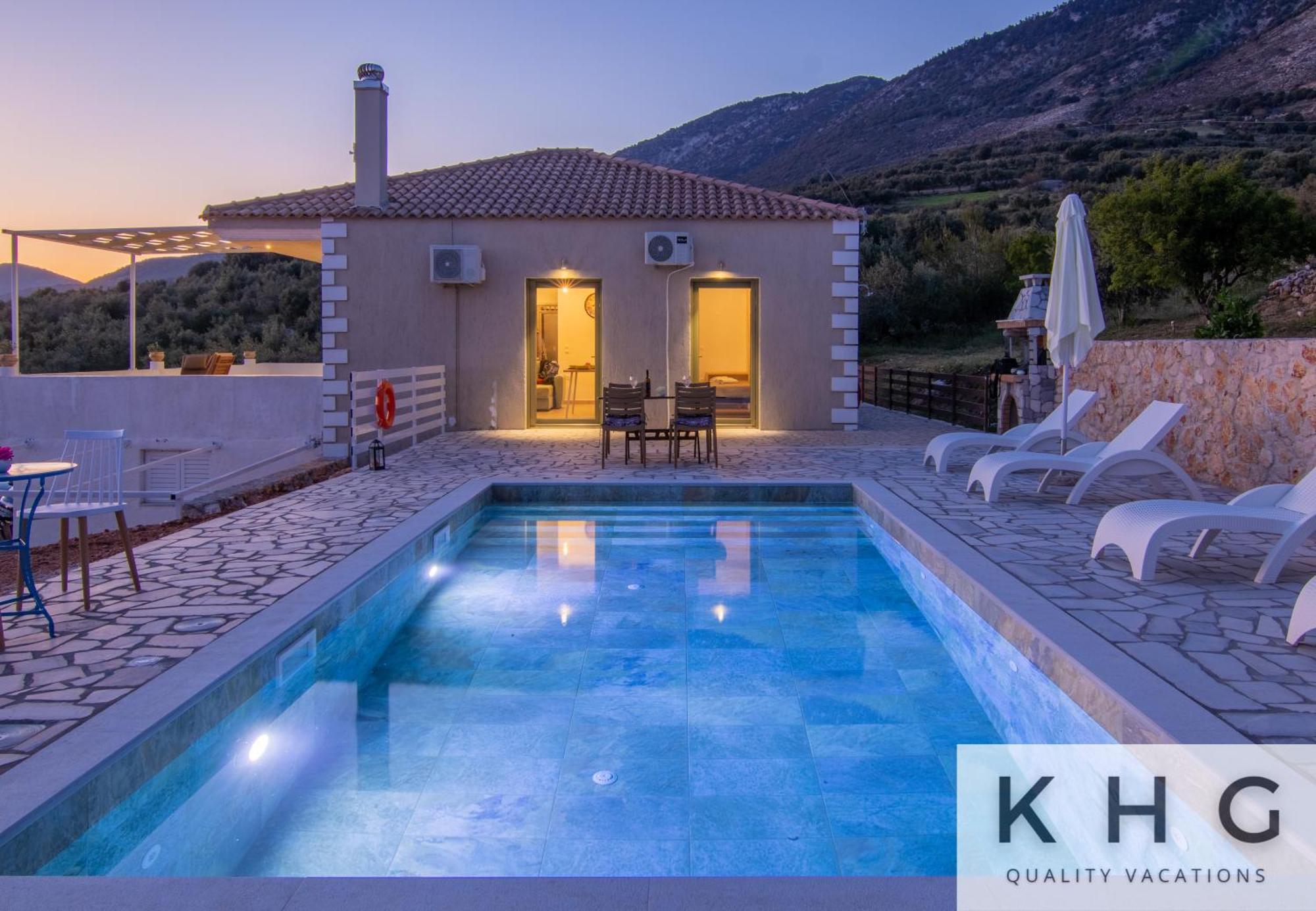 Skoumas Villa Surrounded By Olive Trees! Vlachata 外观 照片